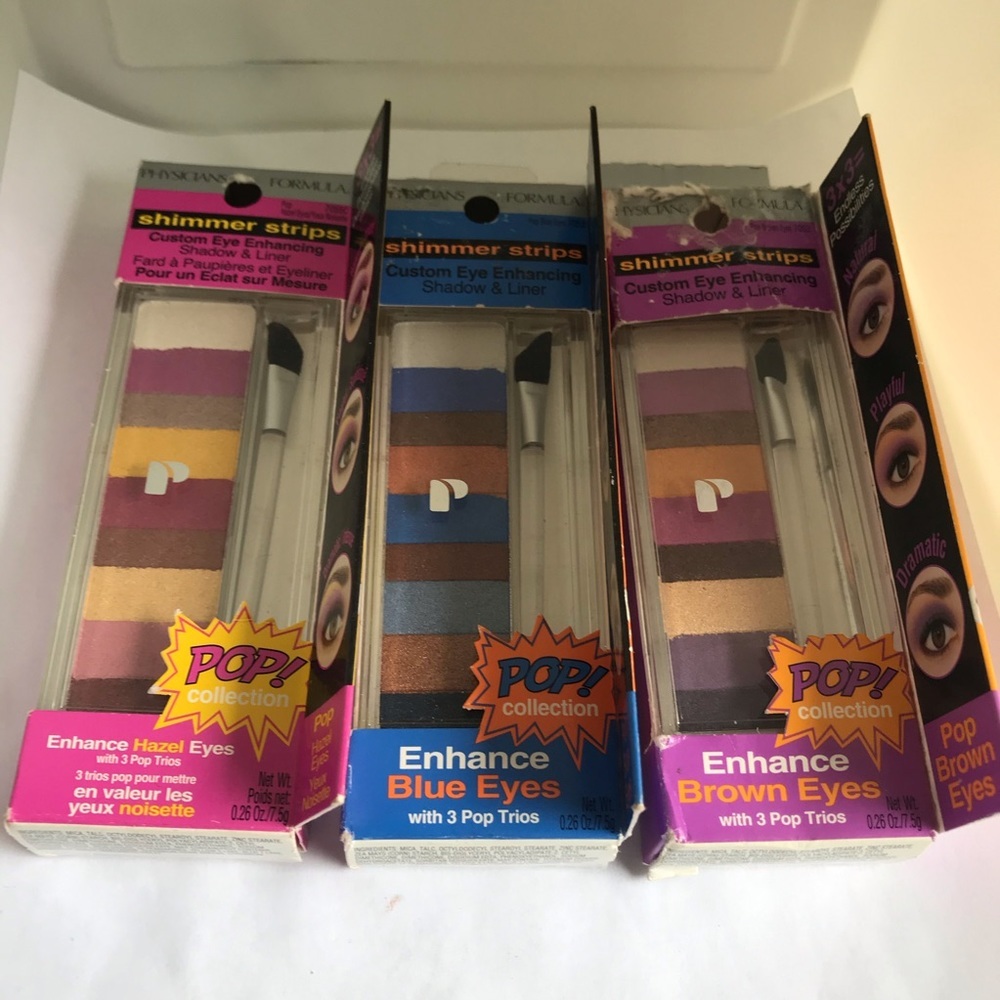 Physicians Formula Shimmer Strips Blue Brown Hazel - Picture 2 of 16